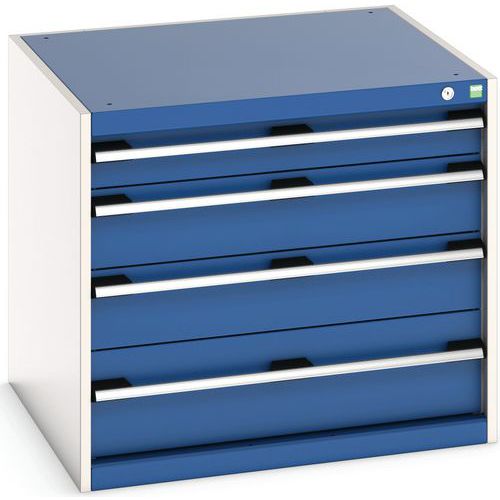 Werkplaatskast met laden cubio SL-877-4.1 - Bott Werkplaatskast met laden cubio SL-877-4.1 - Bott
