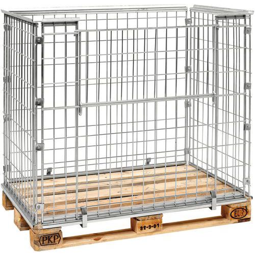 Palletkist 1200x800x1000 mm - Italiana Contenitori Palletkist 1200x800x1000 mm - Italiana Contenitori