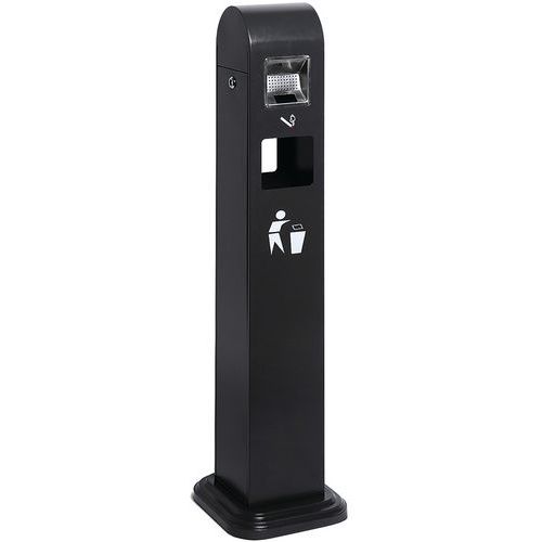 Cendrier autoportante avec poubelle Cendrier autoportante avec poubelle