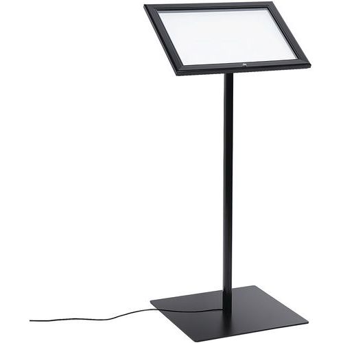 Informatiestandaard LED-Outdoor 2xA4 zwart - Jansen Display Informatiestandaard LED-Outdoor 2xA4 zwart - Jansen Display