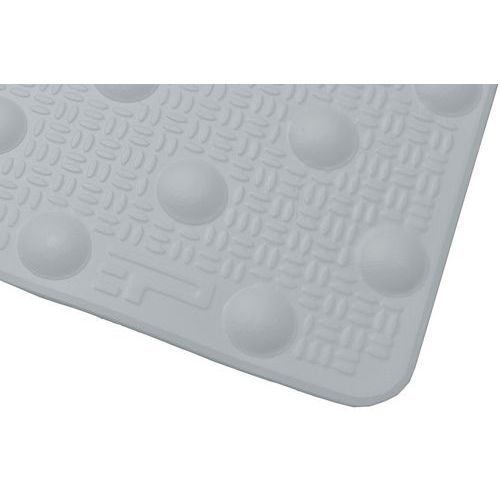 Dalle podotactile en résine avec adhésif épais