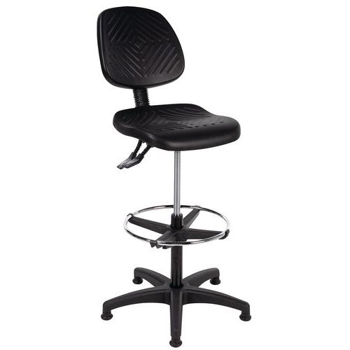 Werkplaatsstoel Tecno - Hoog model Werkplaatsstoel Tecno - Hoog model