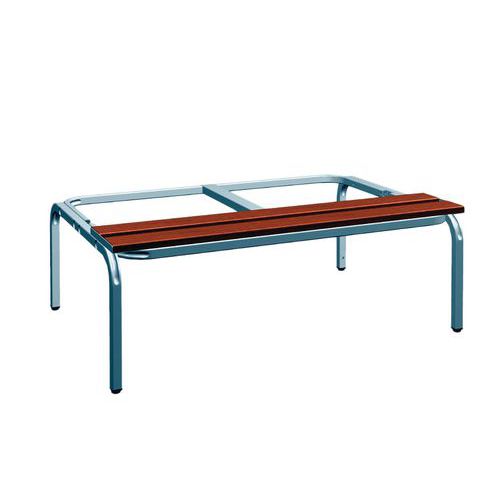 Socle-banc vestiaire Seamline® - Industrie propre/salissante Socle-banc vestiaire Seamline® - Industrie propre/salissante