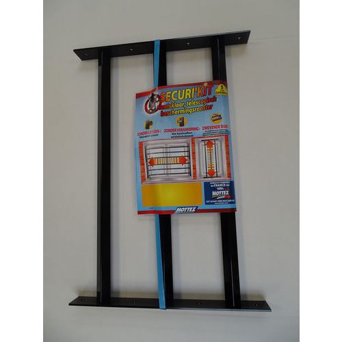 3 telescopische veiligheidsstangen voor venster - lengte 55 t/m 103 cm - Mottez 3 telescopische veiligheidsstangen voor venster - lengte 55 t/m 103 cm - Mottez