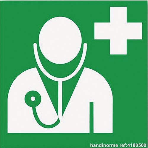 Panneau Médecin d'urgence Panneau Médecin d'urgence