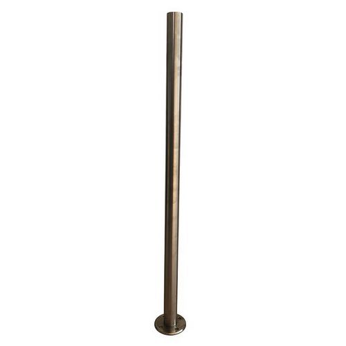 Poteau de garde-corps avec platine soudée INOXI Poteau de garde-corps avec platine soudée INOXI