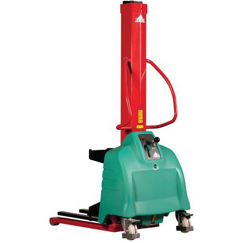 Halfelektrische, ergonomische stapelaar - Hefvermogen 250 kg Halfelektrische, ergonomische stapelaar - Hefvermogen 250 kg