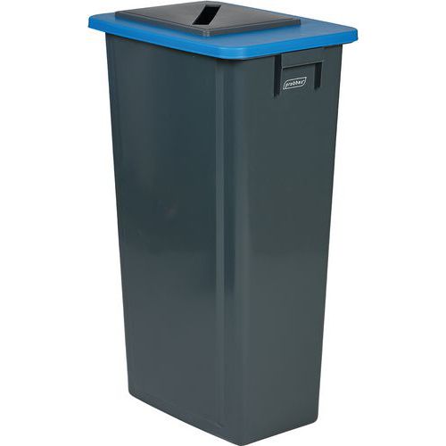 Afvalbak voor afvalscheiding - Papier, verpakkingen en glas - 80 l  - Probbax