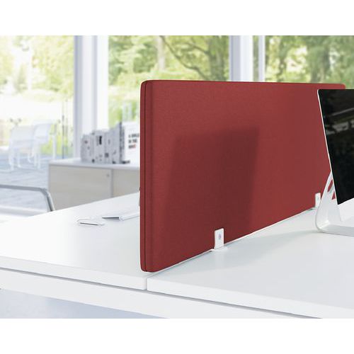 Scheidingsscherm akoestische stof KE - hoogte 42 cm Scheidingsscherm akoestische stof KE - hoogte 42 cm