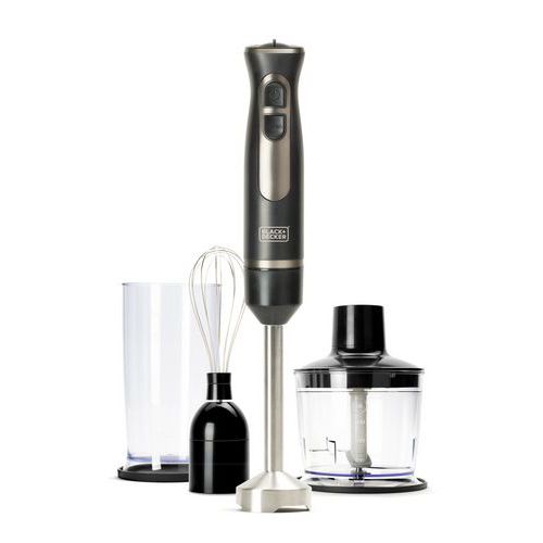 Staafmixer 800 W met accessoires- BXHBA800E - Black and Decker Staafmixer 800 W met accessoires- BXHBA800E - Black and Decker