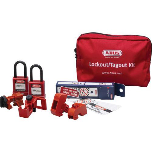 Kit de consignation pour électricien Kit de consignation pour électricien