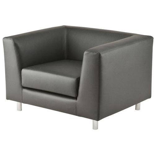 Fauteuil Florin cuir - Manutan Expert Fauteuil Florin cuir - Manutan Expert