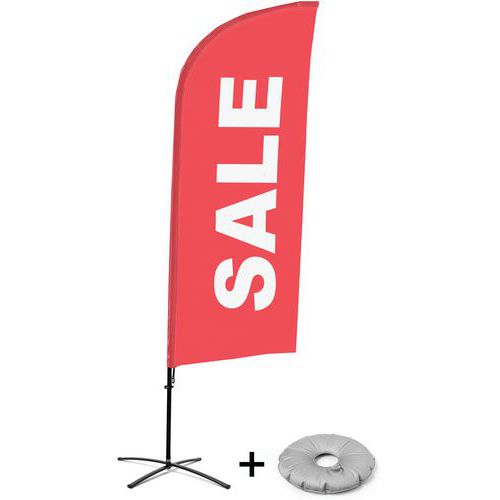 Beach Flag Alu Wind compleet - SALE - Kruisvoet - Showdown. Beach Flag Alu Wind compleet - SALE - Kruisvoet - Showdown.