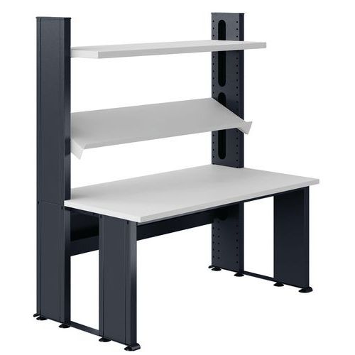 Werkbank Labolog gelamineerd blad, dikte 30 mm Werkbank Labolog gelamineerd blad, dikte 30 mm