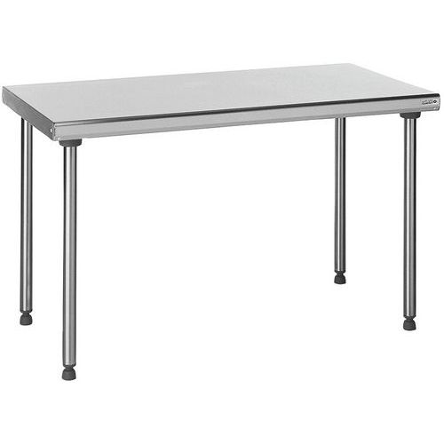 Table de préparation TOURNUS EQUIPEMENT sans étagère L.200 cm Table de préparation TOURNUS EQUIPEMENT sans étagère L.200 cm