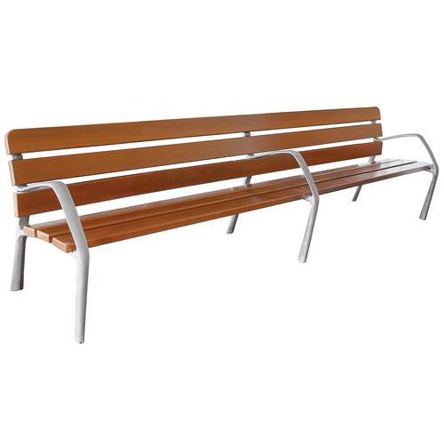 Banc bois/métal Neo Benito Banc bois/métal Neo Benito