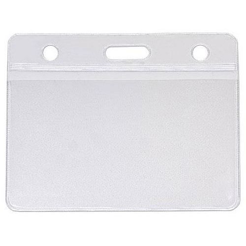 Professionele badgehouder van gerecyclede pvc - Set van 100 - Sogedex Professionele badgehouder van gerecyclede pvc - Set van 100 - Sogedex