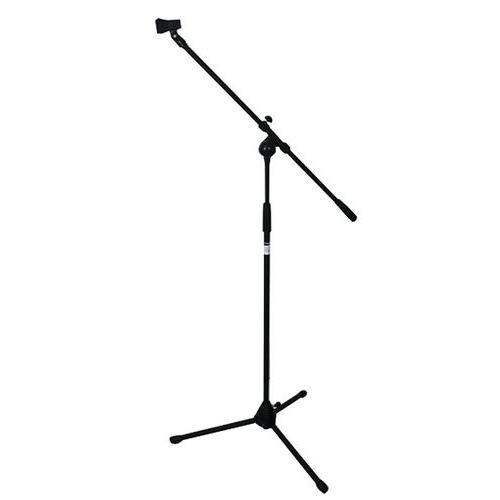 Microfoonstatief met telescopische boom Microfoonstatief met telescopische boom