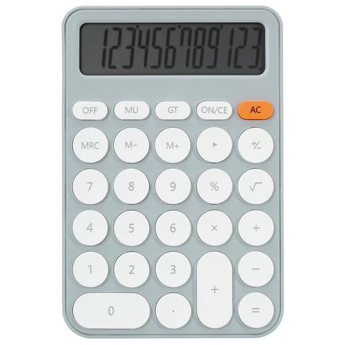 Bureaurekenmachine, 12 cijfers, lcd, 17 mm - Sign