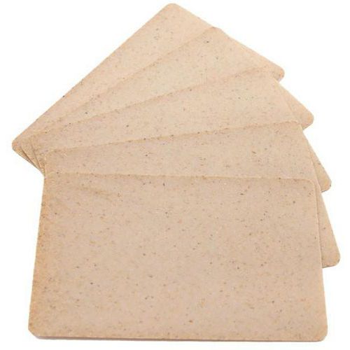 Carte en PLA/Bois pour imprimantes Edikio - Lot de 100 - Sogedex Carte en PLA/Bois pour imprimantes Edikio - Lot de 100 - Sogedex