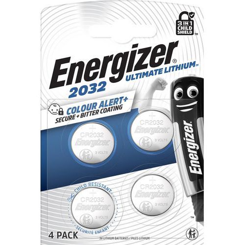 Minibatterij Ultimate Lithium CR2032 - Energizer Minibatterij Ultimate Lithium CR2032 - Energizer