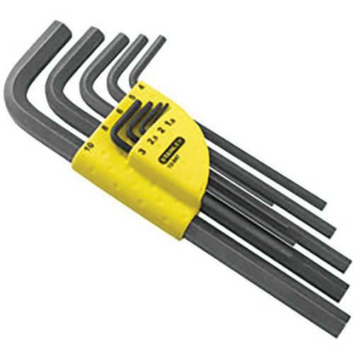 Stanley Lange Stiftsleutel - Set A 9 Stuks
