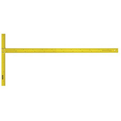 Equerre en T pour plaques de platre - métrique avec lame de 50mm Equerre en T pour plaques de platre - métrique avec lame de 50mm