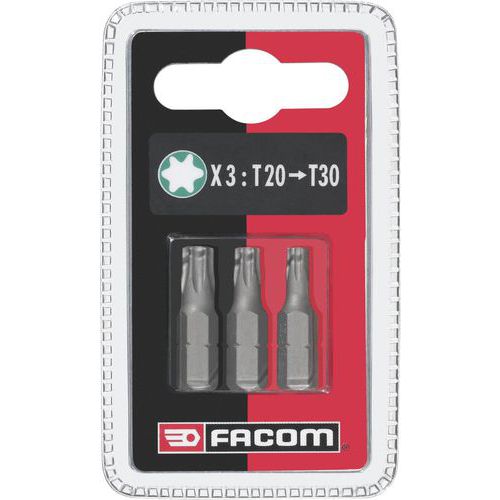 Schroefbits 1/4 Torx T20-25-30 Schroefbits 1/4 Torx T20-25-30