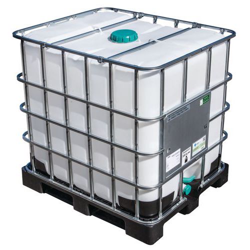 IBC-container met kunststof pallet 1000 l IBC-container met kunststof pallet 1000 l