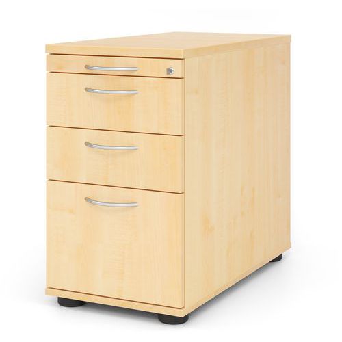 Ladeblok hangmaplade 3 laden kunststof handvat - D 80cm - Hammerbacher Ladeblok hangmaplade 3 laden kunststof handvat - D 80cm - Hammerbacher
