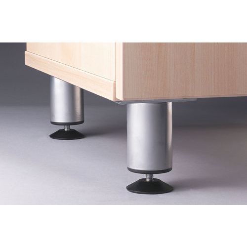 Voeten voor sokkel SB-basis - Set van 2 - Hammerbacher Voeten voor sokkel SB-basis - Set van 2 - Hammerbacher