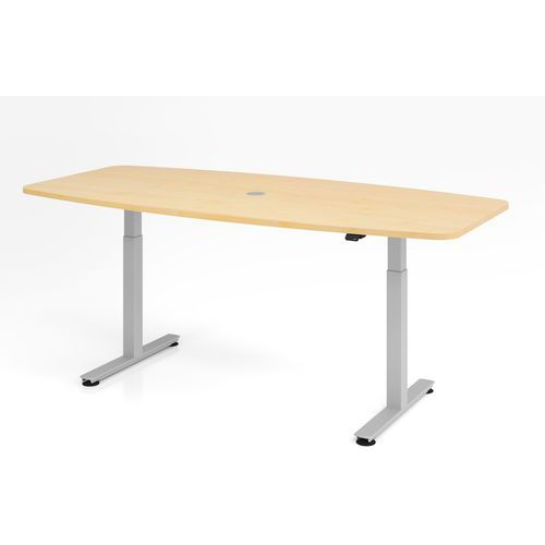 Table de réunion avec commande à touches - Hammerbacher