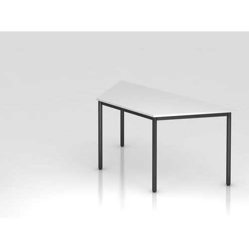 Conferentietafel Trapezium Rond Poten - 160x69 Cm - Hammerbacher