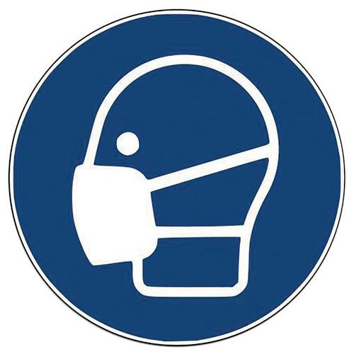 Pictogram Masker verplicht Pictogram Masker verplicht