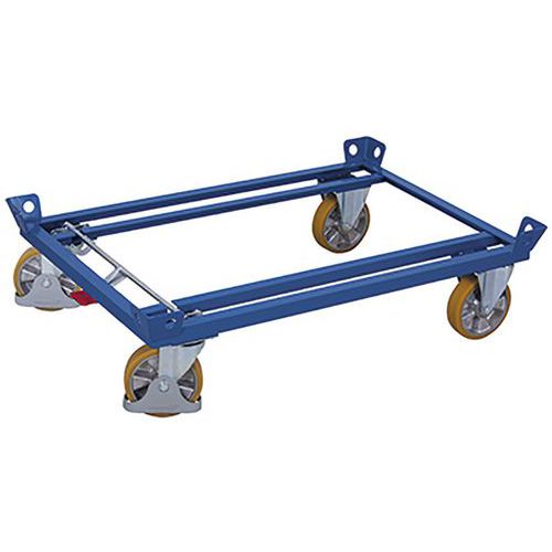 Palletonderwagen, Max. belasting: 1800 kg, Nuttige breedte: 1010 mm, Nuttige lengte: 810 mm, Model: Wagen