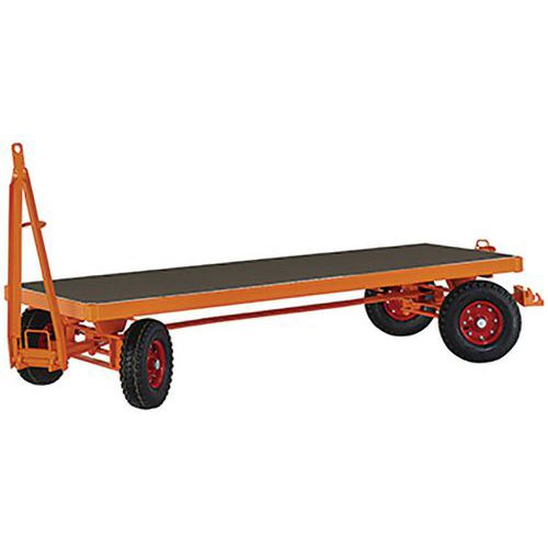 Zwaarlastaanhangwagen met 4 wiel as Zwaarlastaanhangwagen met 4 wiel as