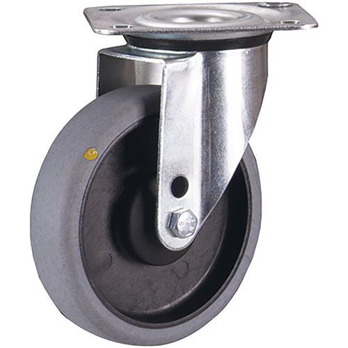Zwenkwiel ESD 125 x 32 mm grijs Zwenkwiel ESD 125 x 32 mm grijs