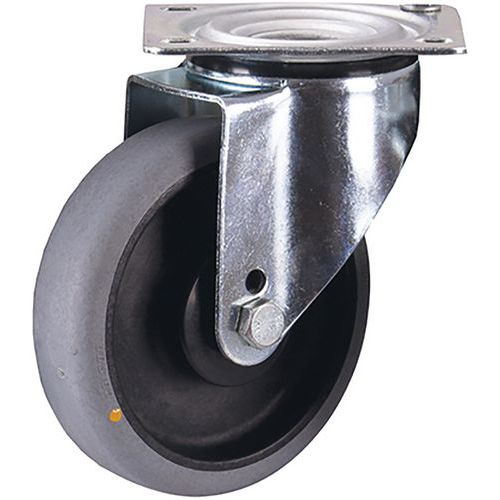 Zwenkwiel ESD 160 x 40 mm grijs Zwenkwiel ESD 160 x 40 mm grijs