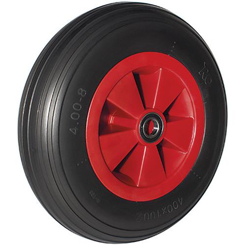 Roue anti-crevaison, 390 x 90 mm, noir Roue anti-crevaison, 390 x 90 mm, noir