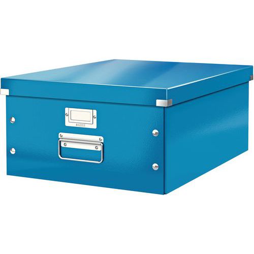Opbergdoos groot 6045 Click&Store WOW - 85% gerecycled karton - Leitz