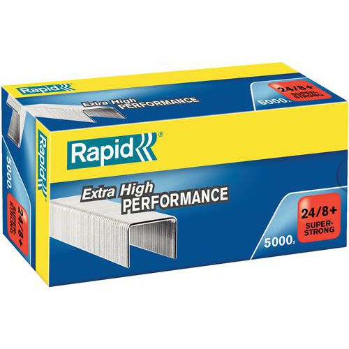 Draadnietje SuperStrong 24/8+ - doos van 5000 - Rapid Draadnietje SuperStrong 24/8+ - doos van 5000 - Rapid