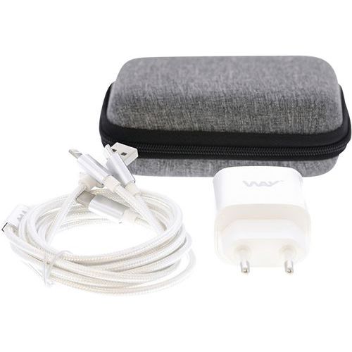 Kit de charge universel de voyage 3 en 1 Way - TNB Kit de charge universel de voyage 3 en 1 Way - TNB