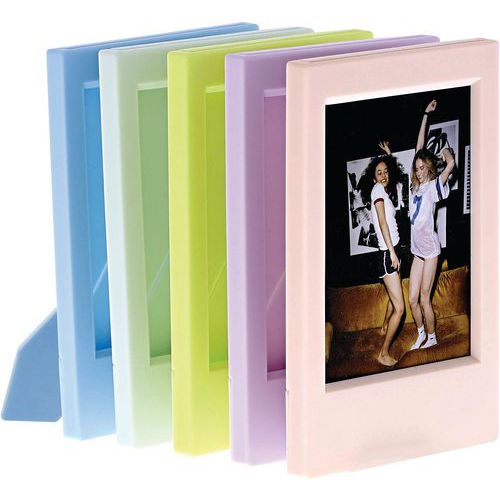 Fotolijst mini-formaat kunstof frame Lensy - Set van 5 assorti - T'nB Fotolijst mini-formaat kunstof frame Lensy - Set van 5 assorti - T'nB
