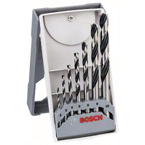 Spiraalboorset HSS 7-delige PointTeQ mini X-Line - Bosch Spiraalboorset HSS 7-delige PointTeQ mini X-Line - Bosch