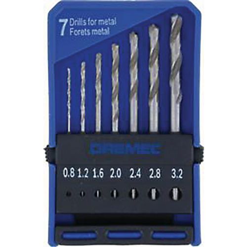 Precisieborenset 0, 8-3, 2mm - Dremel