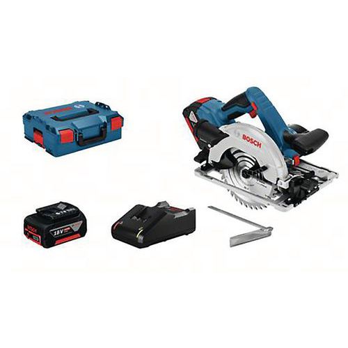 Cirkelzaag GKS 18V-57 G 4.0Ah Li-Ion in L-Boxx - Bosch Cirkelzaag GKS 18V-57 G 4.0Ah Li-Ion in L-Boxx - Bosch