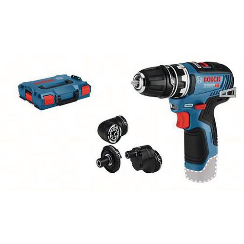 Accuschroefboormachine GSR 12V-35 FC + opzetstuk in L-boxx - Bosch Accuschroefboormachine GSR 12V-35 FC + opzetstuk in L-boxx - Bosch