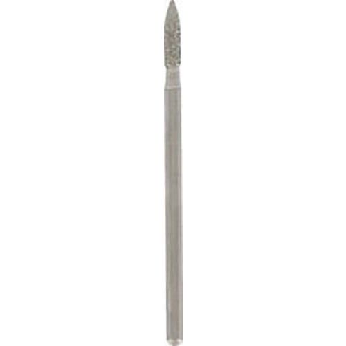 Pointes diamantées diamètre 2,4mm bout Pointu