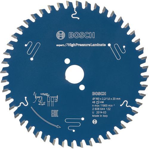 Cirkelzaagblad Expert voor inval- en handzagen, Asgat Ø: 30 mm, Ø: 23 cm, Aantal tanden: 64, Materiaal: Staal