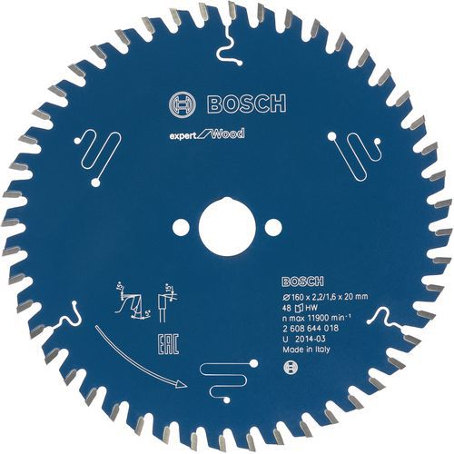 Cirkelzaagblad Expert voor inval- en handzagen, Asgat Ø: 30 mm, Ø: 23.7 cm, Aantal tanden: 56